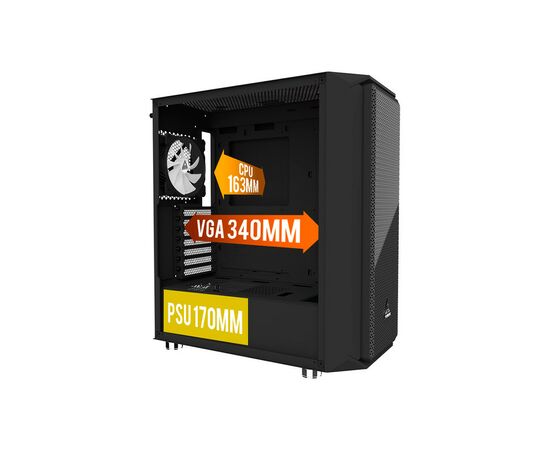 Корпус MONTECH AIR X (B), зображення 5 Корпус MONTECH AIR X (B), зображення 5