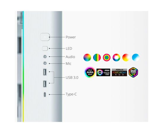 Корпус MONTECH KING 95 PRO (W), изображение 12 Корпус MONTECH KING 95 PRO (W), изображение 12