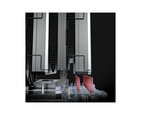 Кулер до процесора MONTECH METAL/DT24 PREMIUM (METAL DT24 PREMIUM), зображення 12 Кулер до процесора MONTECH METAL/DT24 PREMIUM (METAL DT24 PREMIUM), зображення 12
