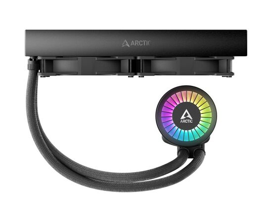 Система жидкостного охлаждения Arctic Liquid Freezer III - 280 A-RGB Black (ACFRE00143A), изображение 3 Система жидкостного охлаждения Arctic Liquid Freezer III - 280 A-RGB Black (ACFRE00143A), изображение 3