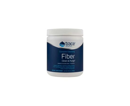 Витаминно-минеральный комплекс Trace Minerals Клетчатка, полное очищение, Complete Cleansing Fiber, 240 гр (TMR00003)