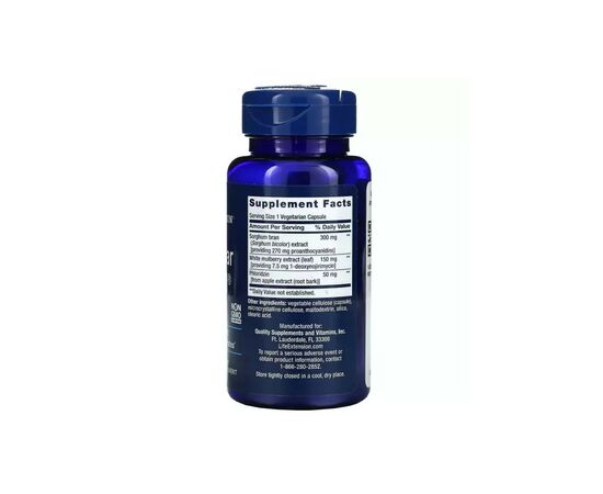 Витаминно-минеральный комплекс Life Extension Тройная защита от сахара, Tri Sugar Shield, 60 вегетарианских к (LEX-18036), изображение 2 Витаминно-минеральный комплекс Life Extension Тройная защита от сахара, Tri Sugar Shield, 60 вегетарианских к (LEX-18036), изображение 2