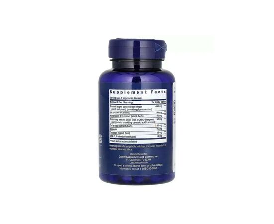 Витаминно-минеральный комплекс Life Extension Экстракт крестоцветных тройного действия, Triple Action Crucife (LEX-14686), изображение 2 Витаминно-минеральный комплекс Life Extension Экстракт крестоцветных тройного действия, Triple Action Crucife (LEX-14686), изображение 2