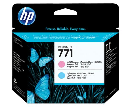 Друкуюча голівка HP No.771 Light Magenta/Light Cyan DesignJet Printhead (CE019A)