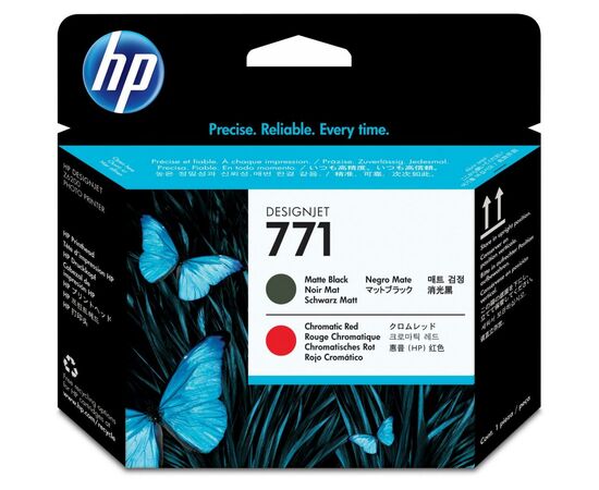 Печатающая головка HP No.771 Matte Black/Chromatic Red DesignJet Printhead (CE017A)