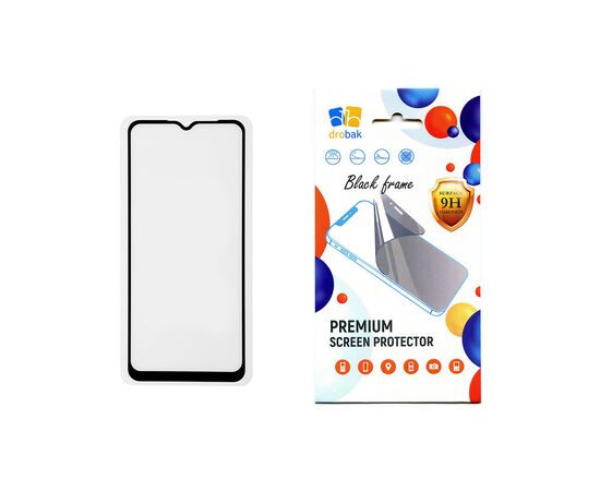 Стекло защитное Drobak Xiaomi Redmi 13C (Black) (171738)