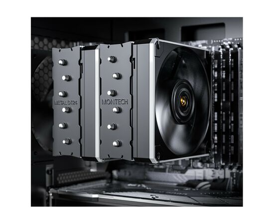 Кулер для процессора MONTECH METAL/DT24 BASE (METAL DT24 BASE), изображение 12 Кулер для процессора MONTECH METAL/DT24 BASE (METAL DT24 BASE), изображение 12