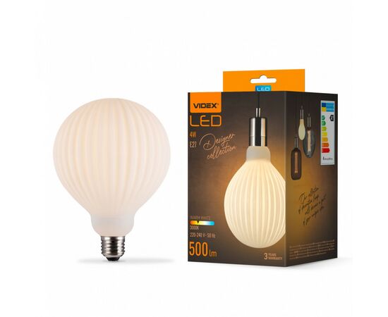 Лампочка Videx Filament 4W E27 3000K Matt opal (VL-DG125175-WZTMO)