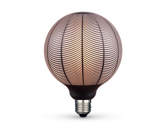 Лампочка Videx Filament 6W E27 1800K Black Magician pine needles (VL-DG125BN), изображение 2 Лампочка Videx Filament 6W E27 1800K Black Magician pine needles (VL-DG125BN), изображение 2