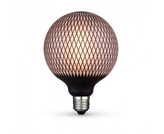 Лампочка Videx Filament 6W E27 1800K Black Magician net (VL-DG125BP), изображение 2 Лампочка Videx Filament 6W E27 1800K Black Magician net (VL-DG125BP), изображение 2