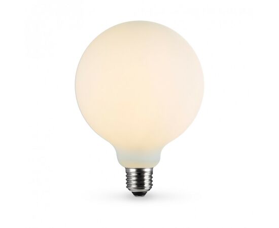 Лампочка Videx Filament 7W E27 3000K Porcelain dimmable (VL-DG125MO), изображение 2 Лампочка Videx Filament 7W E27 3000K Porcelain dimmable (VL-DG125MO), изображение 2
