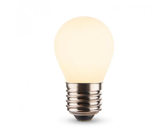 Лампочка Videx Filament 4W E27 3000K Porcelain dimmable (VL-DG45MO), изображение 2 Лампочка Videx Filament 4W E27 3000K Porcelain dimmable (VL-DG45MO), изображение 2