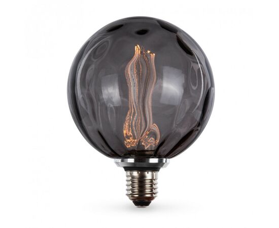 Лампочка Videx Filament 4W E27 1800K Smoke (VL-DI-G125FC1980S), изображение 2 Лампочка Videx Filament 4W E27 1800K Smoke (VL-DI-G125FC1980S), изображение 2