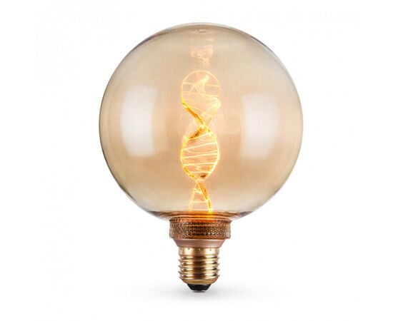 Лампочка Videx Filament 3.5W E27 1800K Amber (VL-DNA-G125-A), изображение 2 Лампочка Videx Filament 3.5W E27 1800K Amber (VL-DNA-G125-A), изображение 2