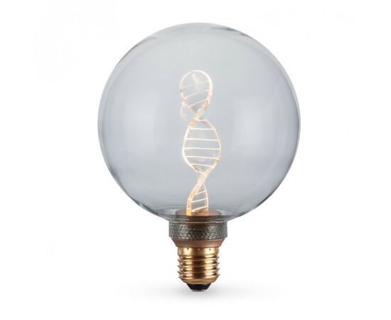 Лампочка Videx Filament 3.5W E27 1800K (VL-DNA-G125-C), изображение 2 Лампочка Videx Filament 3.5W E27 1800K (VL-DNA-G125-C), изображение 2
