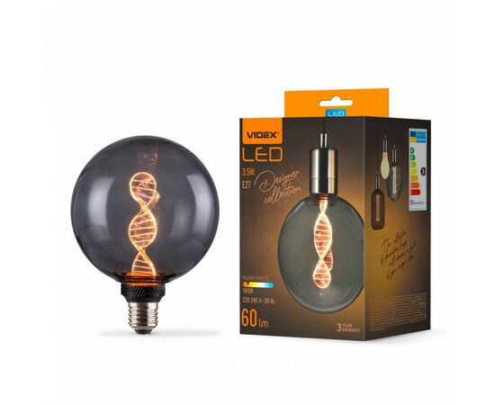 Лампочка Videx Filament 3.5W E27 1800K Smoky (VL-DNA-G125-S)
