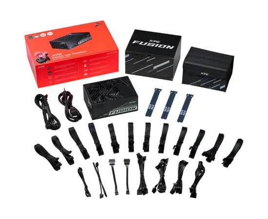 Блок питания ADATA 1600W (FUSION1600T-BKCEU), изображение 8 Блок питания ADATA 1600W (FUSION1600T-BKCEU), изображение 8
