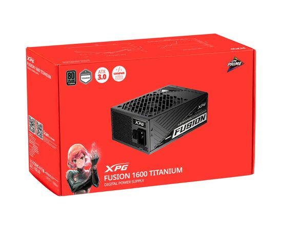 Блок питания ADATA 1600W (FUSION1600T-BKCEU), изображение 9 Блок питания ADATA 1600W (FUSION1600T-BKCEU), изображение 9