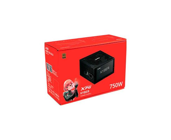 Блок питания ADATA 750W (KYBER750G-BKCEU), изображение 7 Блок питания ADATA 750W (KYBER750G-BKCEU), изображение 7