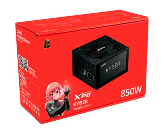 Блок питания ADATA 850W (KYBER850G-BKCEU), изображение 7 Блок питания ADATA 850W (KYBER850G-BKCEU), изображение 7