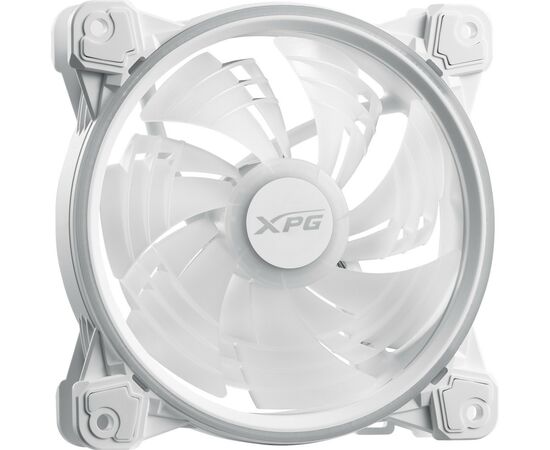 Кулер для корпуса ADATA HURRICANE120ARGBPWM-WHCWW, изображение 2 Кулер для корпуса ADATA HURRICANE120ARGBPWM-WHCWW, изображение 2