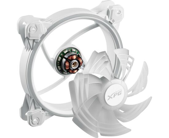 Кулер для корпуса ADATA HURRICANE120ARGBPWM-WHCWW, изображение 3 Кулер для корпуса ADATA HURRICANE120ARGBPWM-WHCWW, изображение 3