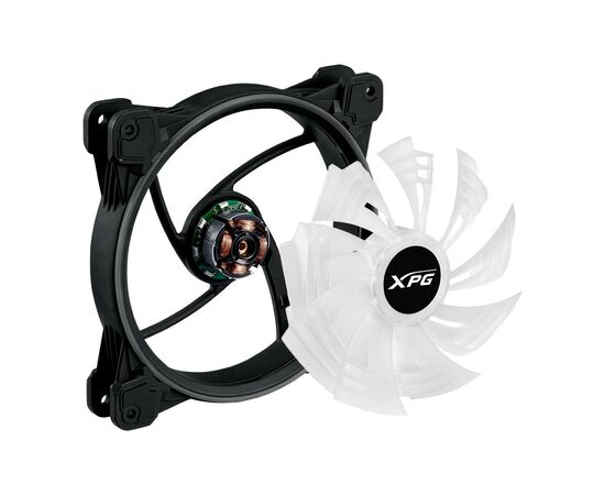 Кулер для корпуса ADATA HURRICANE140ARGBPWM-BKCWW, изображение 4 Кулер для корпуса ADATA HURRICANE140ARGBPWM-BKCWW, изображение 4