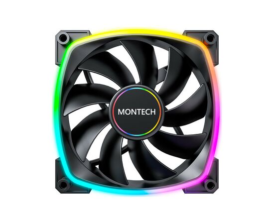 Кулер до корпусу MONTECH AX140 PWM BLACK, зображення 2 Кулер до корпусу MONTECH AX140 PWM BLACK, зображення 2