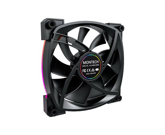 Кулер до корпусу MONTECH AX140 PWM BLACK, зображення 3 Кулер до корпусу MONTECH AX140 PWM BLACK, зображення 3