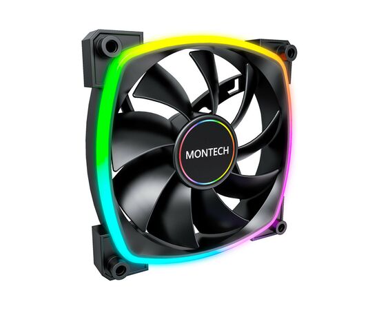 Кулер до корпусу MONTECH AX140 PWM BLACK