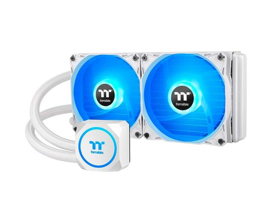 Система водяного охлаждения ThermalTake TH240 ARGB Sync Snow Edition (CL-W301-PL12SW-A), изображение 2 Система водяного охлаждения ThermalTake TH240 ARGB Sync Snow Edition (CL-W301-PL12SW-A), изображение 2