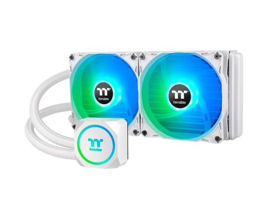 Система водяного охлаждения ThermalTake TH240 ARGB Sync Snow Edition (CL-W301-PL12SW-A), изображение 5 Система водяного охлаждения ThermalTake TH240 ARGB Sync Snow Edition (CL-W301-PL12SW-A), изображение 5