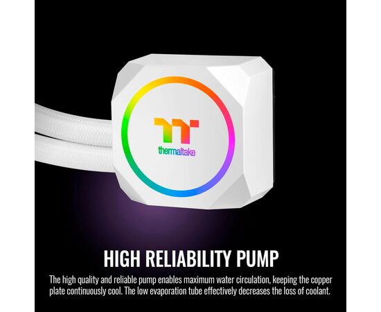 Система водяного охлаждения ThermalTake TH360 ARGB Sync Snow Edition (CL-W302-PL12SW-A), изображение 9 Система водяного охлаждения ThermalTake TH360 ARGB Sync Snow Edition (CL-W302-PL12SW-A), изображение 9