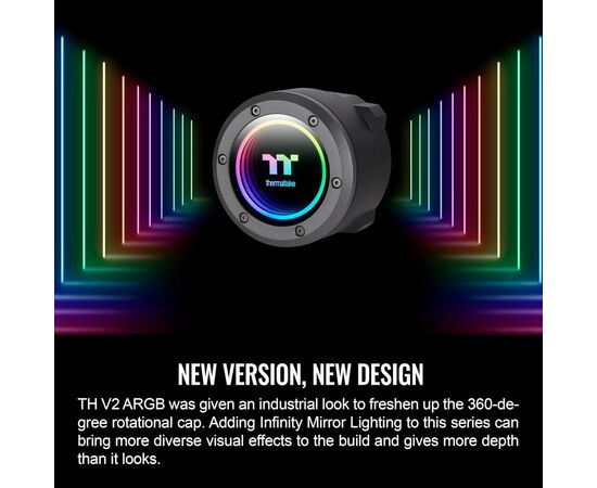 Система водяного охлаждения ThermalTake TH420 ARGB Sync (CL-W376-PL14SW-A), изображение 9 Система водяного охлаждения ThermalTake TH420 ARGB Sync (CL-W376-PL14SW-A), изображение 9