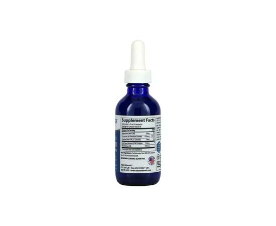 Мінерали Trace Minerals Хром Іонний у краплях, 550 мкг, Ionic Chromium, 59 мл (TMR-00015), зображення 2 Мінерали Trace Minerals Хром Іонний у краплях, 550 мкг, Ionic Chromium, 59 мл (TMR-00015), зображення 2