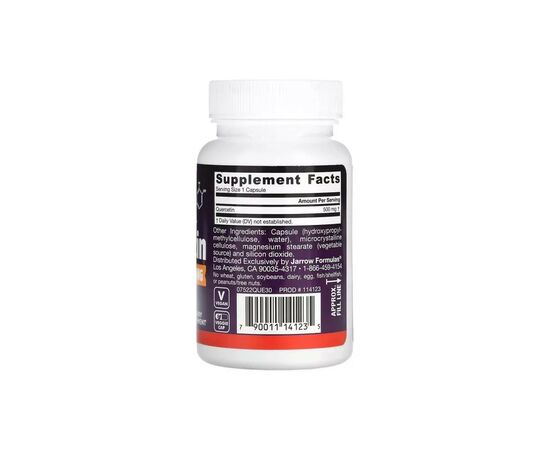 Антиоксидант Jarrow Formulas Кверцетин, 500 мг, Quercetin, 30 вегетерианских капсул (JRW-14123), изображение 2 Антиоксидант Jarrow Formulas Кверцетин, 500 мг, Quercetin, 30 вегетерианских капсул (JRW-14123), изображение 2