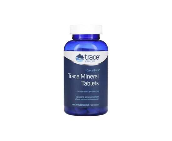 Минералы Trace Minerals Концентрированные Микроэлементы, ConcenTrace, 300 таблеток (TMR-00106)