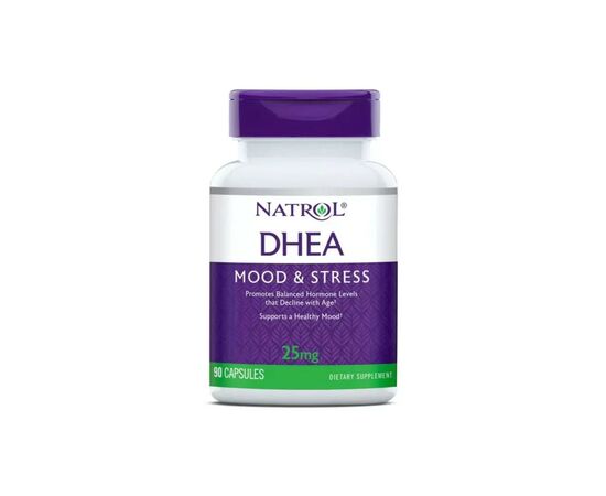 Витаминно-минеральный комплекс Natrol Дегидроэпиандростерон, 25 мг, DHEA, 90 капсул (NTL00590)