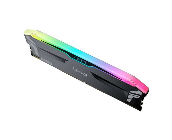 Модуль памяти для компьютера DDR4 16GB (2x8GB) 3600 MHz Ares RGB Black Lexar (LD4BU008G-R3600GDLA), изображение 3 Модуль памяти для компьютера DDR4 16GB (2x8GB) 3600 MHz Ares RGB Black Lexar (LD4BU008G-R3600GDLA), изображение 3