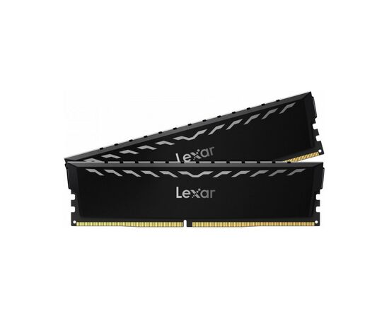 Модуль памяти для компьютера DDR4 32GB (2x16GB) 3600 MHz THOR Black Lexar (LD4U16G36C18LG-RGD), изображение 3 Модуль памяти для компьютера DDR4 32GB (2x16GB) 3600 MHz THOR Black Lexar (LD4U16G36C18LG-RGD), изображение 3