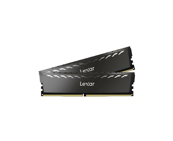 Модуль пам'яті для комп'ютера DDR4 32GB (2x16GB) 3600 MHz THOR Black Lexar (LD4U16G36C18LG-RGD)