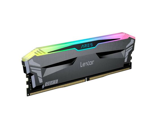Модуль памяти для компьютера DDR4 32GB (2x16GB) 3600 MHz Ares RGB Black Lexar (LD4BU016G-R3600GDLA), изображение 2 Модуль памяти для компьютера DDR4 32GB (2x16GB) 3600 MHz Ares RGB Black Lexar (LD4BU016G-R3600GDLA), изображение 2