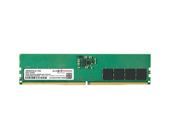 Модуль пам'яті для комп'ютера DDR5 16GB 4800 MHz Transcend (JM4800ALE-16G)