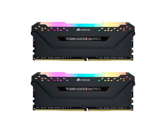 Модуль памяти для компьютера DDR4 32GB (2x16GB) 3600 MHz Vengeance RGB Pro Corsair (CMW32GX4M2D3600C18)