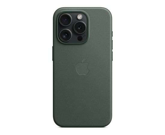 Чехол для мобильного телефона Apple iPhone 15 Pro FineWoven Case with MagSafe Evergreen (MT4U3ZM/A), изображение 4 Чехол для мобильного телефона Apple iPhone 15 Pro FineWoven Case with MagSafe Evergreen (MT4U3ZM/A), изображение 4