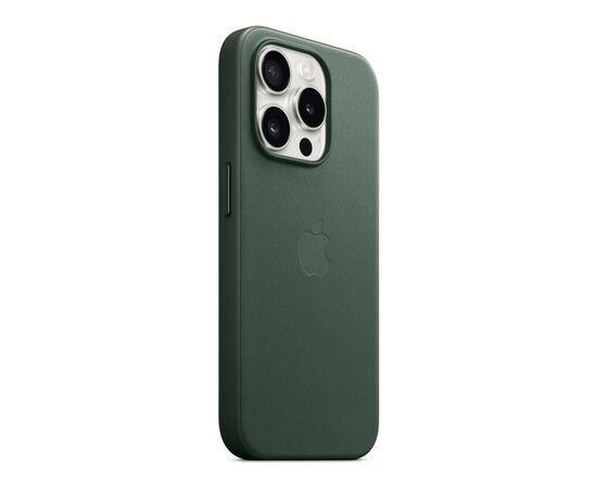 Чехол для мобильного телефона Apple iPhone 15 Pro FineWoven Case with MagSafe Evergreen (MT4U3ZM/A), изображение 5 Чехол для мобильного телефона Apple iPhone 15 Pro FineWoven Case with MagSafe Evergreen (MT4U3ZM/A), изображение 5