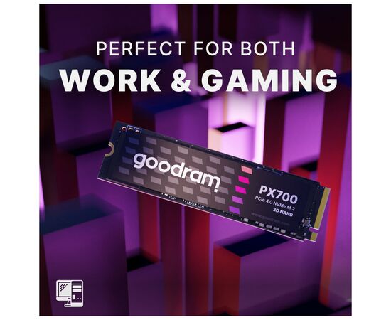 Накопитель SSD M.2 2280 2TB Goodram (SSDPR-PX700-02T-80), изображение 6 Накопитель SSD M.2 2280 2TB Goodram (SSDPR-PX700-02T-80), изображение 6