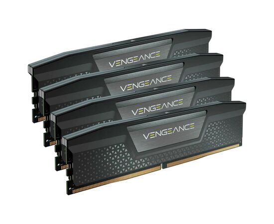 Модуль пам'яті для комп'ютера DDR5 192GB (4x48GB) 5200 MHz Vengeance Black Corsair (CMK192GX5M4B5200C38), зображення 2 Модуль пам'яті для комп'ютера DDR5 192GB (4x48GB) 5200 MHz Vengeance Black Corsair (CMK192GX5M4B5200C38), зображення 2