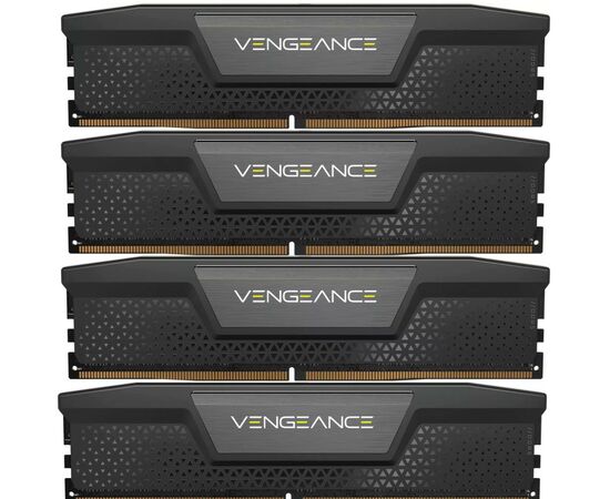 Модуль памяти для компьютера DDR5 192GB (4x48GB) 5200 MHz Vengeance Black Corsair (CMK192GX5M4B5200C38)