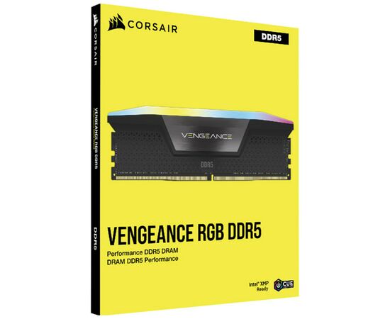 Модуль пам'яті для комп'ютера DDR5 64GB (2x32GB) 6000 MHz Vengeance RGB Corsair (CMH64GX5M2B6000C38), зображення 5 Модуль пам'яті для комп'ютера DDR5 64GB (2x32GB) 6000 MHz Vengeance RGB Corsair (CMH64GX5M2B6000C38), зображення 5